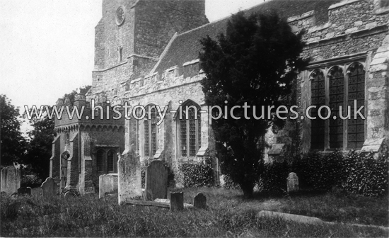 Holy Trinity Church, Rayleigh, Essex. c.1920's